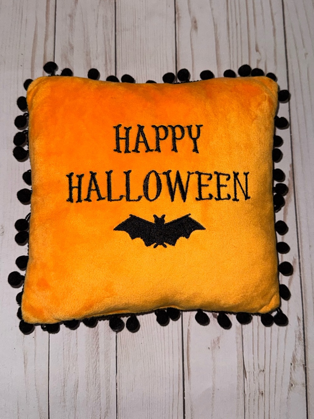 Happy Halloween decorative pillow